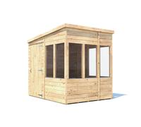 Dunster House Potting Shed Pent Roof W8' x D6' (W2.4 x D1.8m) Overlord Modular