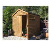 Dunster House Shed 1.8m x 1.8m 15mm Tongue & Groove Thick Walls & Apex Roof, Pressure Treated Timber, Overlord Modular