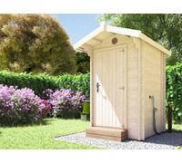 Dunster House Wooden Composting Eco Toilet Glamping Allotment Fertiliser Compost Air Ventilation