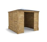 Dunster House Wooden Gazebo 2.5M X 2.5M Erin Enclosed Solid Wall Panels & Front Panel