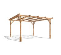 Wooden Pergola Utopia 3m x 3m Garden Structure - Dunster House