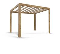 Dunster House Wooden Pergola 3m x 2.5m Garden Canopy TerraCube