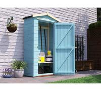 Dunster House Heavy Duty Wooden Garden Storage Shed Talia 1.5m x 0.5m