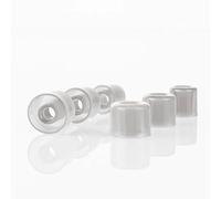 DUNU S&S Stage Studio Silicone Eartips S/M/L (3pairs) for Nozzle Diameter from 4mm-5.5mm for Stage Studio for MOONDROP ARIA,DUNU Titan S2 (L(3 Pairs))