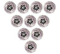 Dunxiles Kitchen Cabinet Door Knobs Home Decor Drawer Pull & Handle, 10 Pcs Round Knob Cabinet Wardrobe Drawer Pull Kitchen Door Handle,Hardware Accessories