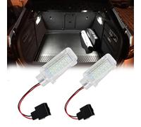 dunxunn LED Courtesy Under Door Light Footwell Lamp Glovebox Bulb Luggage Trunk Boot Lights Compatible with Skoda Octavia MK2 MK3 Kodiaq Superb Fabia, Replacement for audi A3 A4 A5 A6 A7 A8 Q5 Q7 TT