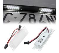 dunxunn LED Number Plate Lights Xenon White Canbus Rear License Plate Bulb Compatible with Vauxhall Opel Astra J H Corsa C D Insignia Tigra Zafira B Vectra C, Pack of 2Pcs