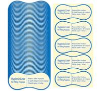 Dunzoom 500 Pcs Adhesive Protective Hygiene Try on Stickers Hygiene Strips Bulk for Swimwear Lingerie Underwear Bathing Suit Panty Liners Bikini for Girls Women Models Customer Small Business