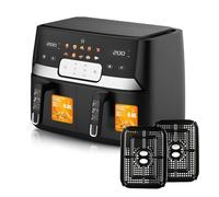 Duo 4.5L×2 Air Fryer - Dual Basket Large Capacity, Touch Screen, Oil-Free Cooking, 12-in-1 Functions For Family