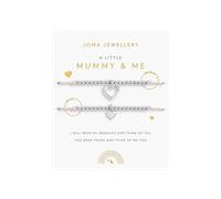 Duo A Little Mummy And Me Bracelet in Silver Plating