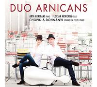 DUO ARNICANS - SONATAS FOR CELLO AND PIANO CD NEW CHOPIN,FRÉDÉRIC/DOHNÁNYI