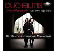 Duo Bilitis (Harp duo) - L'Heure Espagnole: Music for harp duo & voice