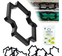 DUO CLIPS 50x Universal 22-50 mm Cable Clamp | No mess, No drilling | Cable Conduit Holder, Electric Cable Fastening, Wall Wires Management, no Nail Clip, Holder for Wires and PEX Pipes Strap (50)