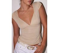 Duo Corset Lurex Cami by Intimately at Free People in Gold #3, Size: Medium - female