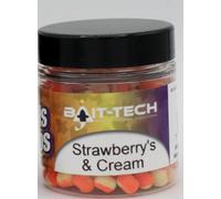 Duo Criticals 5mm Wafters Strawberry & Cream (35g) Bait -Tech Fishing Bait