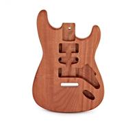 Duo-Cutaway Electric Guitar Body Natural Mahogany