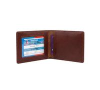 DUO DUFFEL Genuine Leather Police and Security Warrant ID Card Holder (Tan)