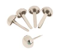 DUO ER 100Pcs Silver Upholstery Nail Furniture Decorative Pins Round Dome Head Nail Tacks Jewelry Case Box Decorative Tack Stud Pushpin (Color : 8X16mm)
