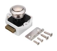 DUO ER Button Drawer Lock Camper Push Button Lock Drawer Cupboard Door Catch Lock Caravan Household Cabinet Latch Knob Hardware