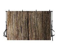 DUO ER Retro Photography Backdrop Brown Wood Texture Tree Trunk Photo Background Vintage Photo Backdrop Background for Studio Props, Booth, Photo, Business (10x8ft)