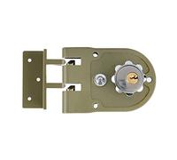 DUO ER Zinc Alloy Durable Mechanical Sliding Door Lock Home Security Anti-Theft Jimmy-Proof Lock Half/Full/Reverse/Full Open Functions (Color : Right Open)