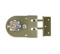 DUO ER Zinc Alloy Durable Mechanical Sliding Door Lock Home Security Anti-Theft Jimmy-Proof Lock Half/Full/Reverse/Full Open Functions (Color : Left Open)