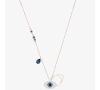 Duo Evil Eye Pendant 5172560 Swarovski Blue 38cm