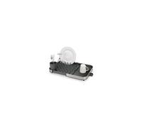 Duo Expanding Dish Drainer Rack with Removable Cutlery Holder, Draining Spout, Stainless-steel