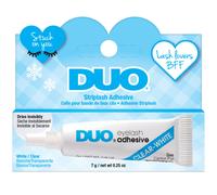 DUO Eyelash Glue - Clear Waterproof & Long-Lasting Lash Adhesive for Strip Lashes 0.25 oz 2 Pack