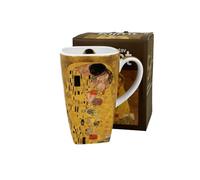 Duo G. Klimt The Kiss Classic Inspired Square Mug - 0.65l