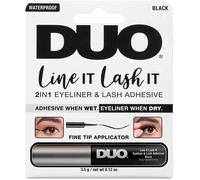 Duo Line It Lash It, 2 in 1 Eyelash Adhesive and Eyeliner, Black, 3.5 g (Pack o