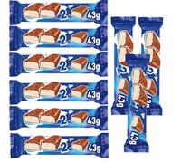 Duo Milk Chocolate Bar 30 x 43g Full Box - Milk chocolate with a lightly whipped centre