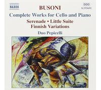 Duo Pepicelli - BUSONI: Works for Cello and Piano