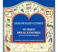 DUO PEYLET-CUNIOT - Musique des Klezmorim