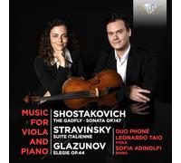 Duo Phoné|Leonardo Taio|Sofia Adinolfi - Music for Viola and Piano by Shostakovich, Stravinksy, Glazunov