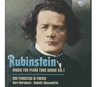 DUO PIANISTICO DI FORENZE - MUSIC FOR PIANO FOUR HANDS CD NEW RUBINSTEIN,ANTON