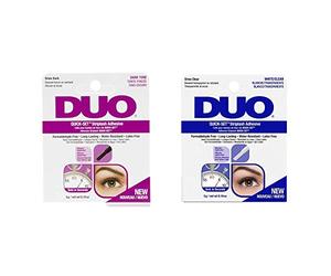 Duo Quick Set Striplash Adhesive, Dark & Ardell Duo Quick-Set Clear 5 g