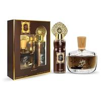 Duo Set Arabian Perfume Gift set 100ml EDP 200ml deodorant gif for women & men (Oud Al LAYL seT)