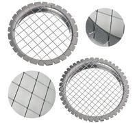 Duo Shop DUO Shop Egg Chopper Hard Boiled Egg Slicers Fruit Salads Cutter Potato Cutter Egg Chopper Hard Boiled Egg Slicers Fruit Cube - Pack of 2 (grid 0.2 & 0.3 inch)