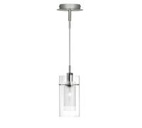 Searchlight Lighting 2301 Duo Chrome And Frosted Glass Pendant