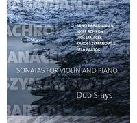 Duo Sluys - BABADJANIAN/ACHRON/JANACEK/SZYMANOWSKI/BARTOK:Sonatas for [CD]