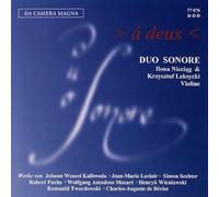 Duo Sonare - A Deux - Music for 2 Violins