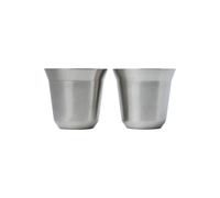 Duo Stainless Steel 80ml Espresso Cup Pack of 2 Generic Silver One Size