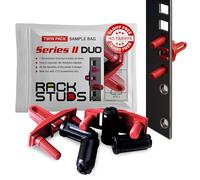 DUO2 1RU Series II Rack Mount Solution - Effortless Alternative to Traditional Rack Screws and Cage Nuts & Server Rack Screws Ideal for Server Hardware Setup - 2-Pack, Universal Version