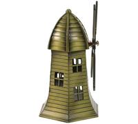 DUOAZJL Art Statue - Alloy Metal Collectibles, Dutch Windmill Tower Bridge Desktop Decoration, Collectible Gift Crafts, Carved Desktop Ornaments