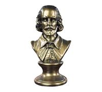 DUOAZJL Art Statue - Ornaments Statues Sculptures Shakespeare Sculpture Statue William Shakespeare Bust Figurine Shakespeare S Bust Desktop Decoration Souvenirs Crafts Resin