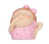DUOAZJL Art Statue - Shelf Decor Figurine, Boy Holding Nose Bathroom Statue, Quirky Toilet Home Decor Sculptures And Figurines, Restroom Art Signs(Pink)