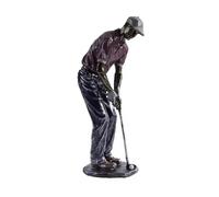 DUOAZJL Funny Art Statue Sculpture - Billiards Man Woman Statues, Boy Girls Player Sculpture, Creative Snooker Characters Figurines Pool Cue Home Decor(4)