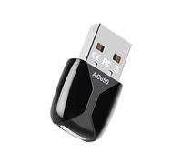 DUOBAGMA 650Mbps USB WiFi Adapter, Dual Band 2.4GHz & 5.8GHz Network Card Ethernet WiFi LAN Adapter Dongle Wireless Wi-Fi Receiver