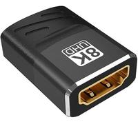 DUOBAGMA HDMI Coupler HDMI Female to Female Connector with HDR Support 8K@60Hz / 4K@120Hz / UHD 1080p, Gold Plated HDMI Adapter, High Speed Cable Extender